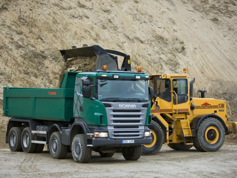  Scania R420 8x8 Tipper 2004 года  (фото 4 из 5)